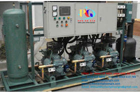 Cụm máy nén kho lạnh công nghiệp