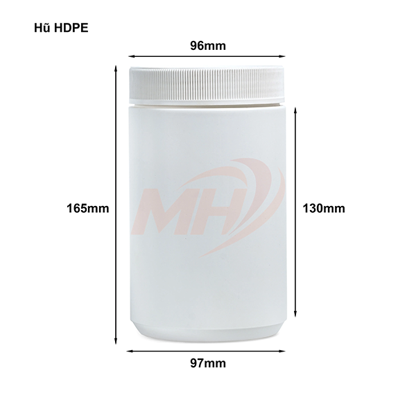 Hũ nhựa HDPE 1kg