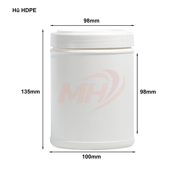 Hũ nhựa HDPE 400g