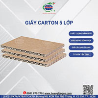 Giấy carton 5 lớp