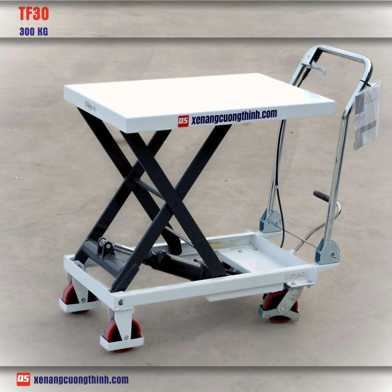 Xe nâng mặt bàn 300Kg
