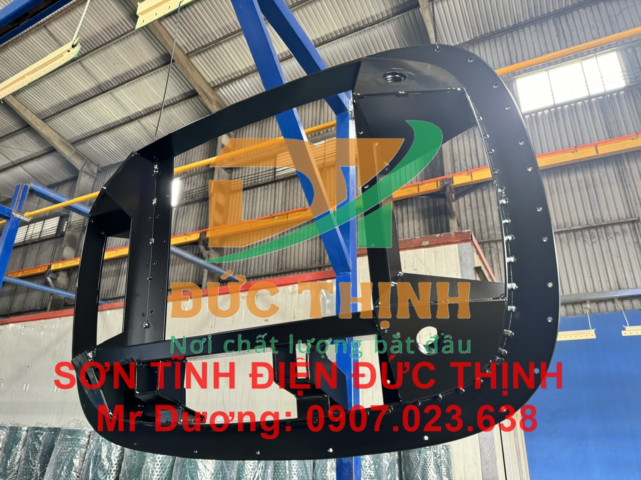 Dịch vụ sơn tĩnh điện kim loại