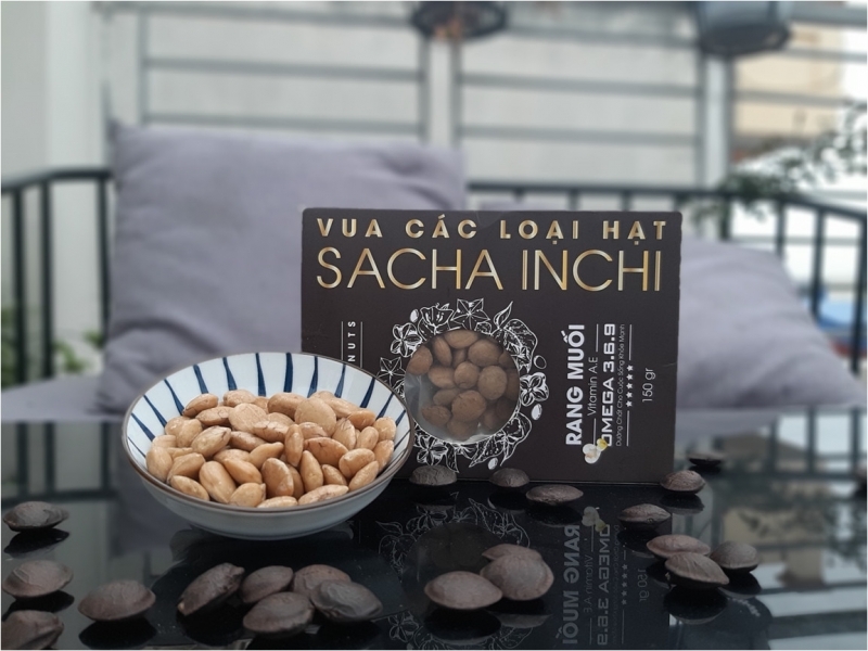 Hạt Sacha Inchi rang muối 150g