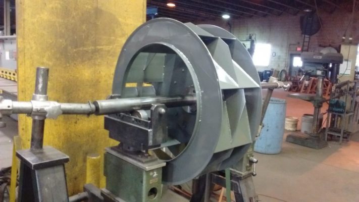 Cân bằng động cánh quạt công nghiệp