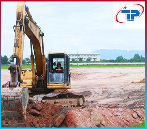 Dịch vụ thi công san lấp mặt bằng nền móng nhà xưởng