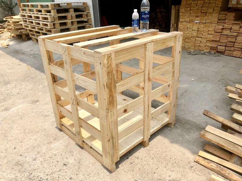 Thùng gỗ pallet