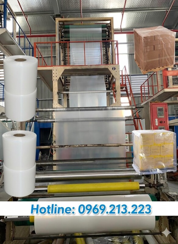 Túi trùm pallet túi hộp PE