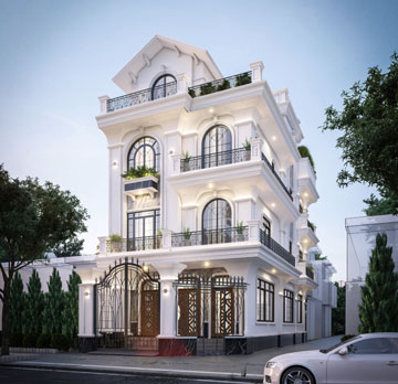 Thiết kế biệt thự tân cổ điển