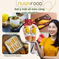 Combo 1kg xoài sấy dẻo NUGAFOOD