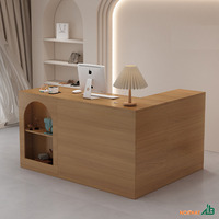 Bàn thu ngân chữ L QTN040