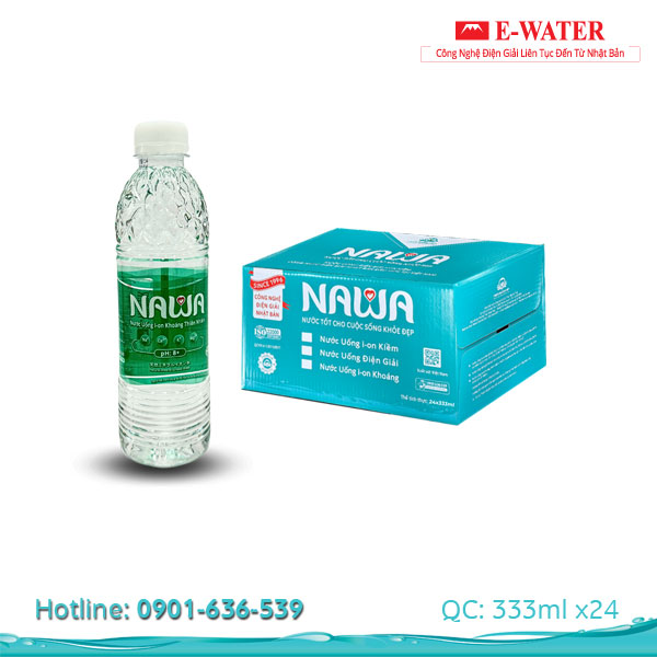 Nước I-ON khoáng thiên nhiên Nawa 333ml