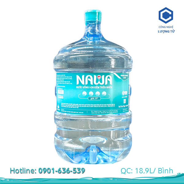 Nước I-ON kiềm thiên nhiên Nawa 19L