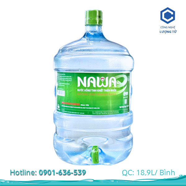 Nước uống tinh khiết thiên nhiên Nawa 19L