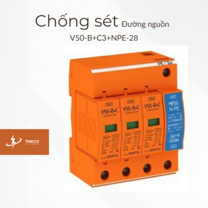 Thiết bị chống sét đường nguồn V50-B+C3+NPE-280
