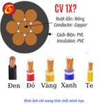 CV-1 (7/0.425) - Dây đồng đơn cách điện PVC 06/1KV -AN/NZS 5000.1- Loại TER Cadivi 56006937