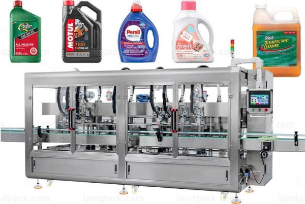 Máy chiết rót dung dịch Servo Head Filling