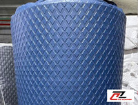 Thảm sàn 8D trám ZD màu xanh dương