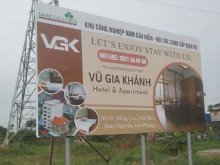 Biển pano bạt