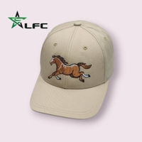 Nón cap LFC thêu hình con ngựa cotton