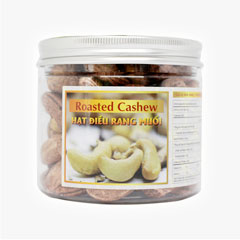 Hạt điều rang muối có vỏ lụa 250g