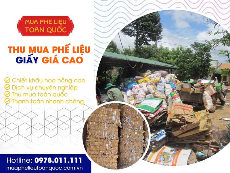 Thu mua phế liệu giấy