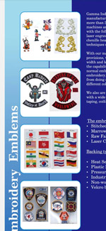 Embroidery Emblems