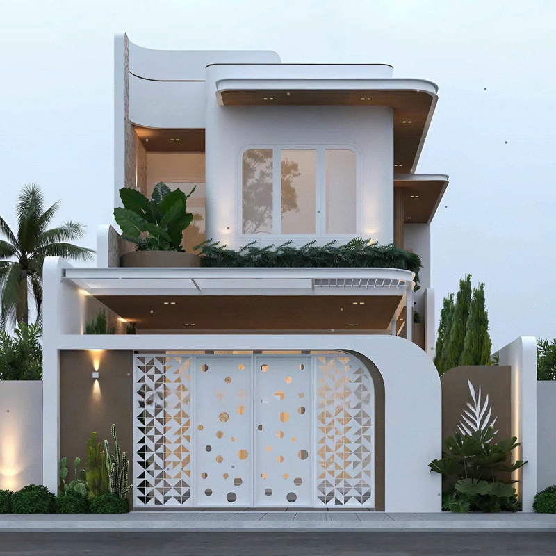 Thiết kế kiến trúc nhà phố