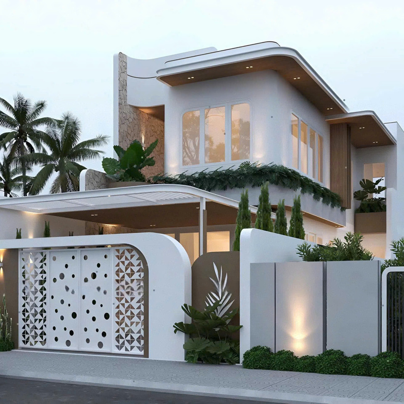 Thiết kế kiến trúc nhà phố