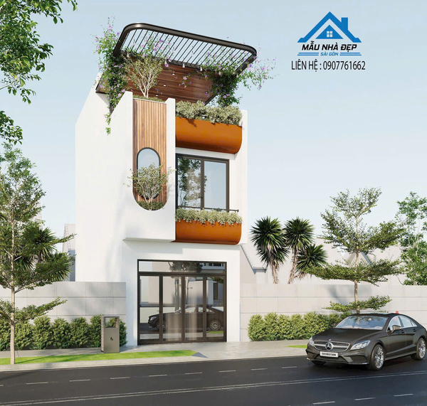 Thiết kế kiến trúc nhà phố