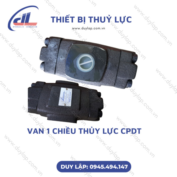 Van 1 chiều thủy lực CPDT