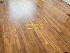 Sàn gỗ Teak Lào