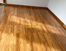 Sàn gỗ Teak Lào