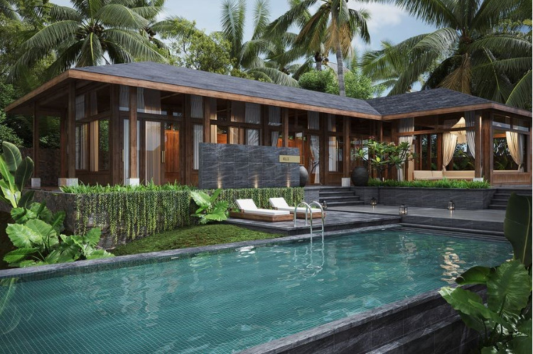 Thiết kế biệt thự có hồ bơi