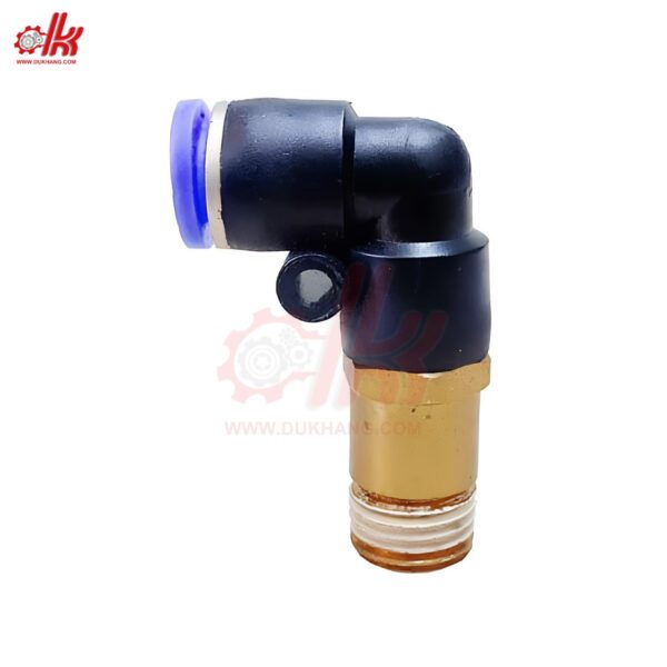 Co nối đai ren ngoài khí nén PLL phi 8