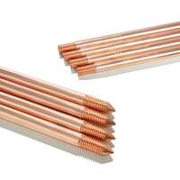 Cọc tiếp địa thép mạ đồng Ram Ratna – D16x24m
