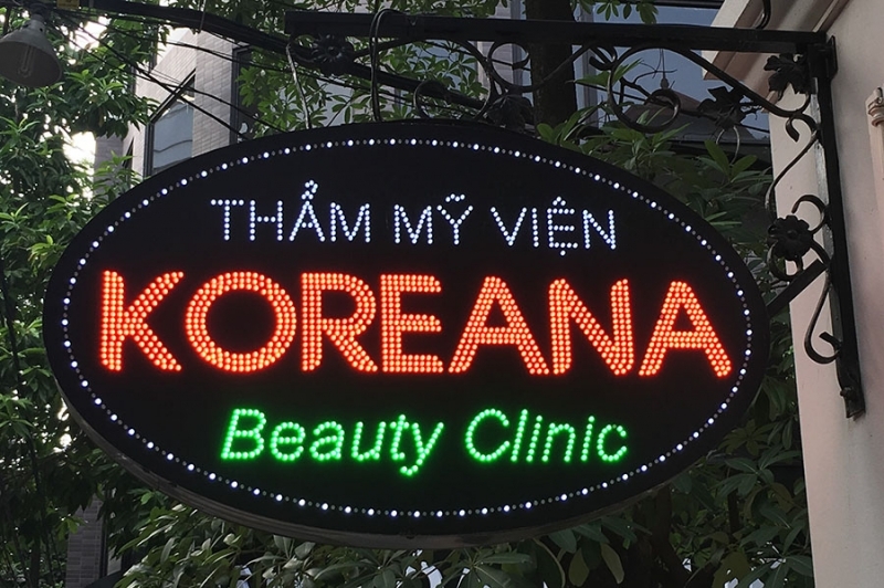 Biển thẩm mỹ viện