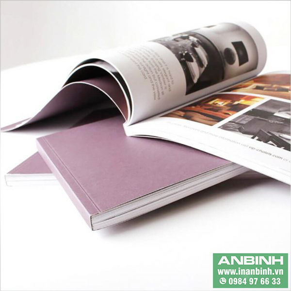 In Catalogue đóng keo gáy