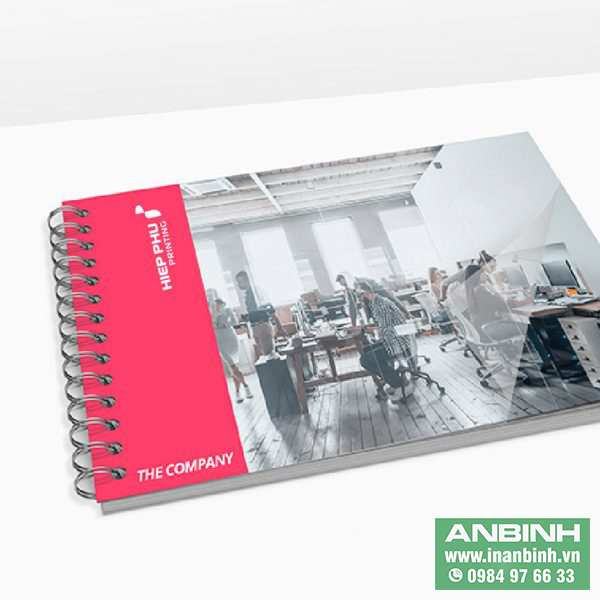 In Catalogue đóng lò xo