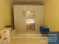 Dự án lắp đặt kho vacxin tiêu biểu