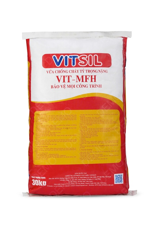 Vữa chống cháy chịu nhiệt tỷ trọng nặng VIT-MFH