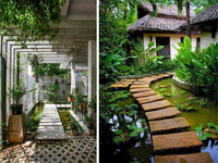 Thiết kế biệt thự sân vườn