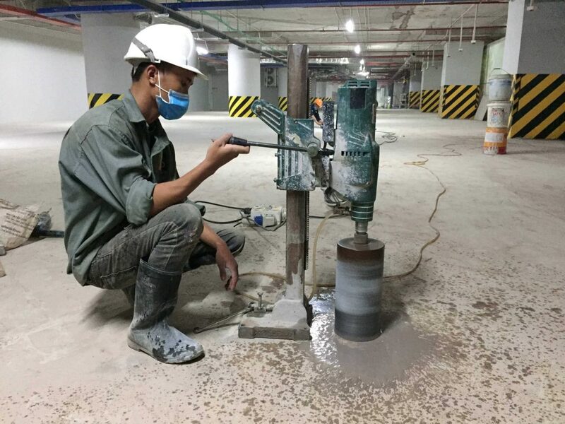 Khoan cắt bê tông