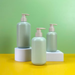 Chai nhựa HDPE 200ml 300ml 500ml vòi nhấn nâu nhám