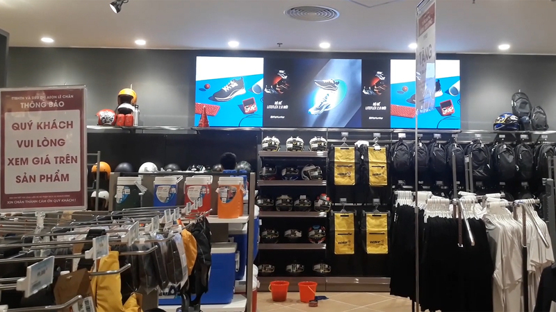 Bảng hiệu LED P1.8 trong nhà