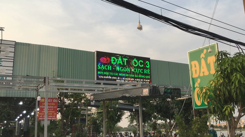 Bảng hiệu LED P5 ngoài trời