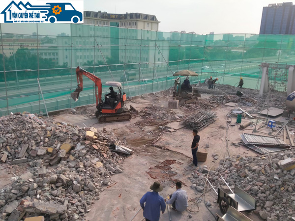 Dịch vụ phá dỡ nhà trọn gói tại huyện Hoài Đức