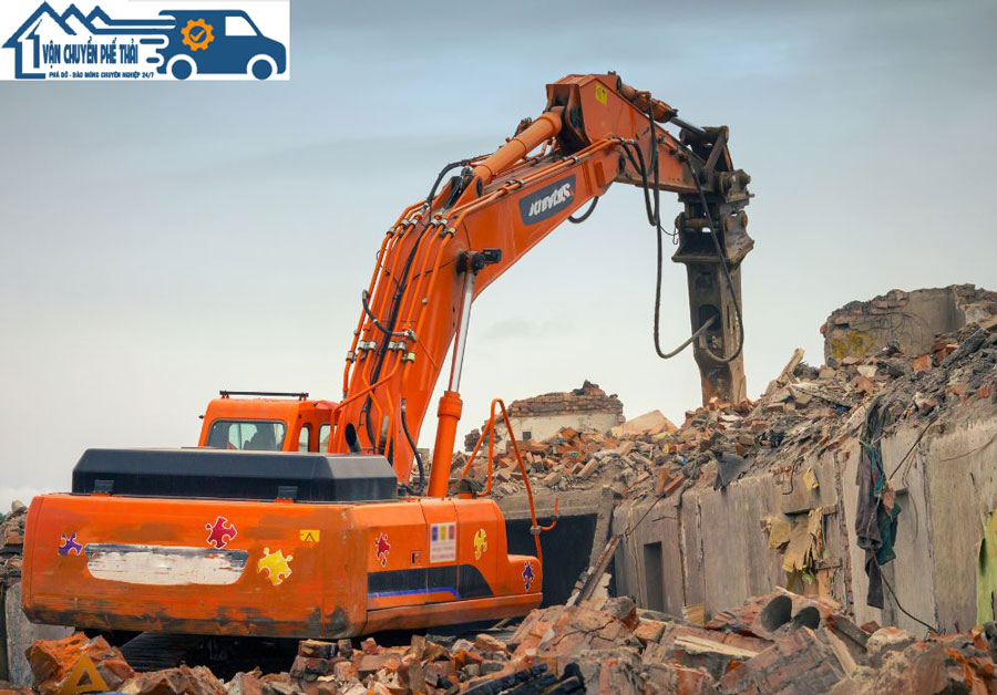Dịch vụ phá dỡ nhà và công trình tại quận Tây Hồ