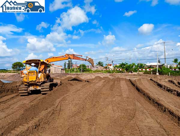 Dịch vụ san lấp mặt bằng tại huyện Thanh Oai