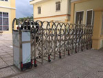 Cổng xếp inox 201