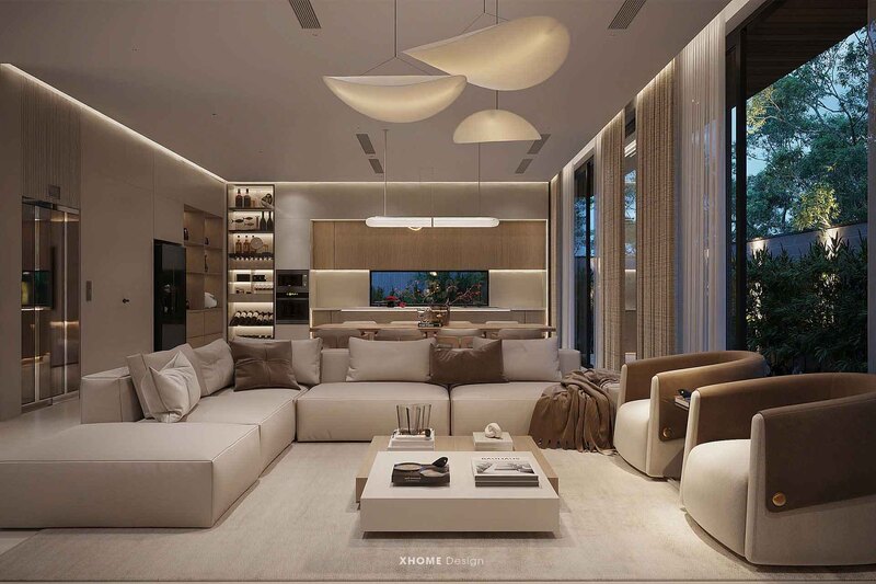 Thiết kế nội thất biệt thự hiện đại